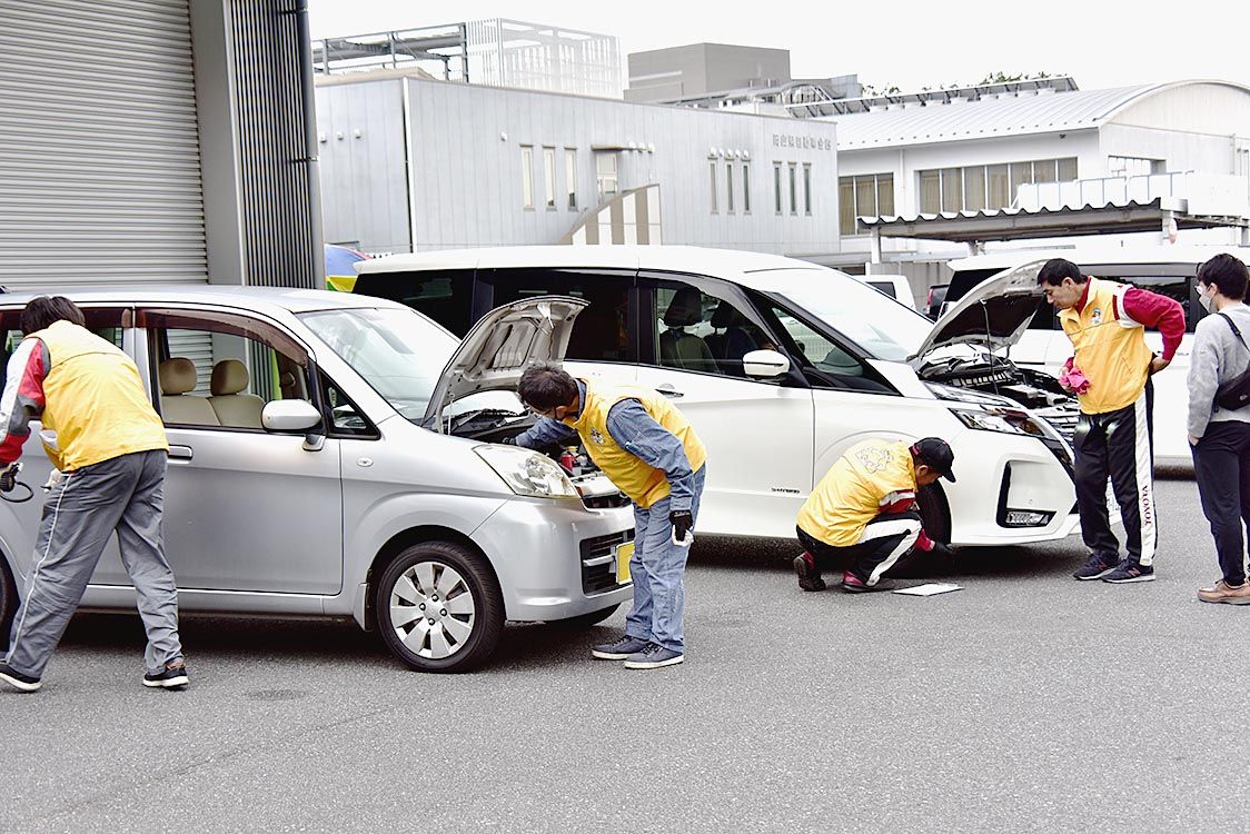 岡山支部自動車整備連合会、ハートフルマイカーフェスティバルを開催