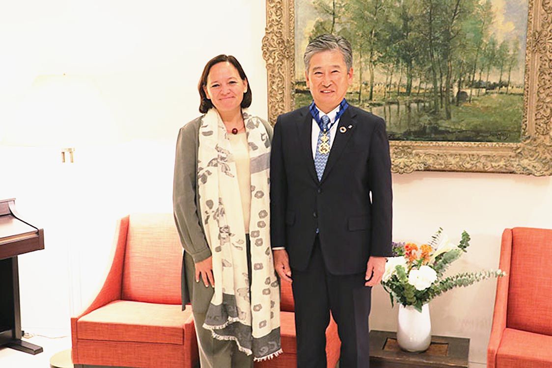 日本ガイシ、大島卓会長にベルギー国王から勲章|自動車部品・素材・サプライヤー|紙面記事