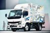 三菱ふそう、小型EVトラックの新型「eキャンター」世界初公開 100種類の仕様を開発 日本発売は2023年春