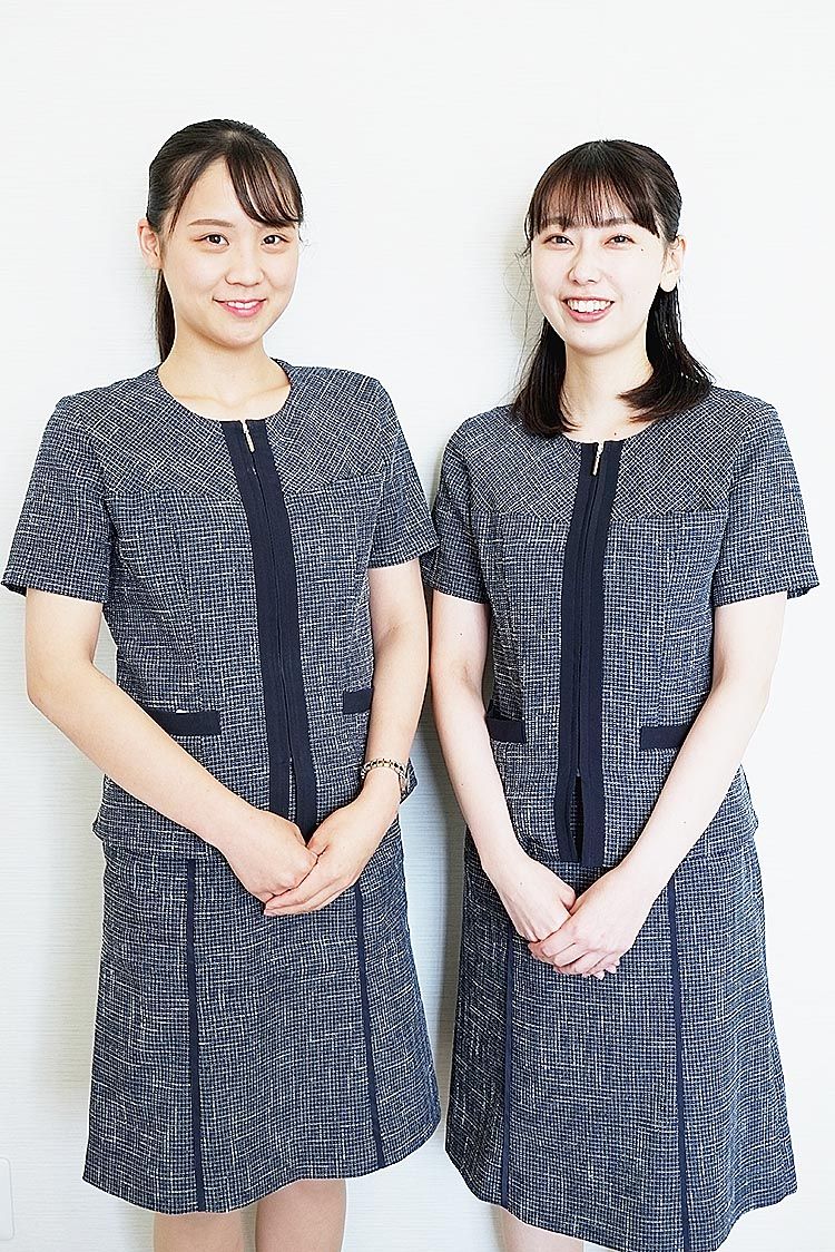 女性社員  制服 