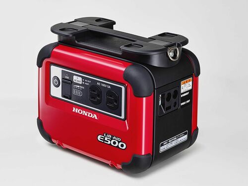ホンダ、堅牢性向上した新型の業務用蓄電池「リベイドE500 for Work