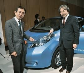 グッドデザイン ココ にこだわり 金賞 受賞の日産 リーフ 自動車メーカー 紙面記事