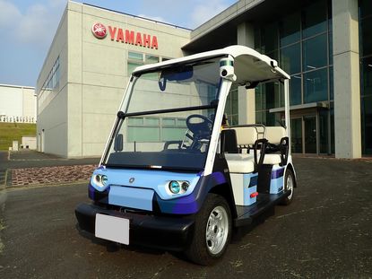 電動ゴルフカートを高齢者の「足」に活用へ ヤマハ発動機