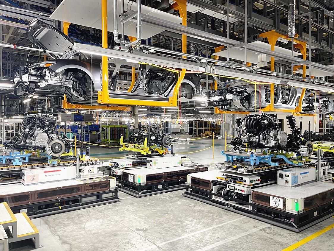 マツダ、防府第2工場のライン刷新 ラージ商品群に備えて生産車種に柔軟性|自動車メーカー|紙面記事