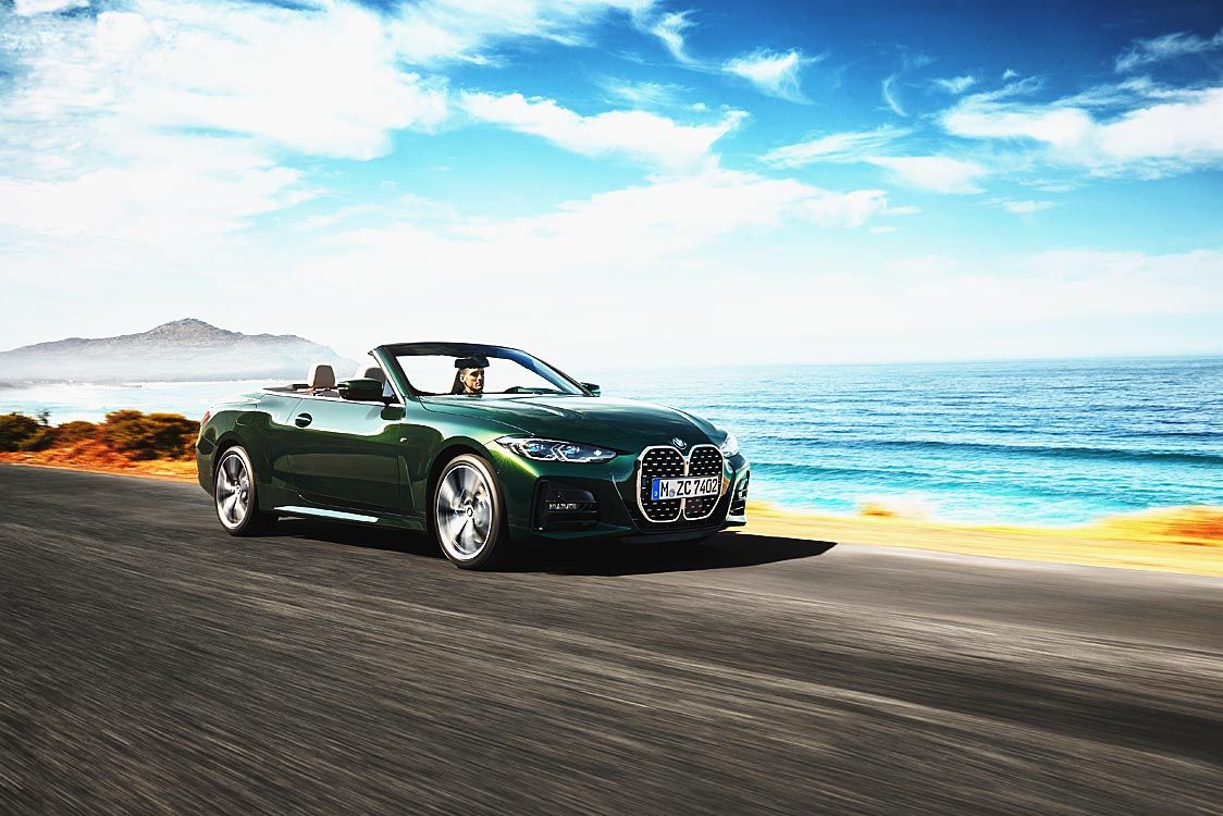 Bmwジャパン 4シリーズ カブリオレ 発売 ソフトトップ採用 エンジンは2 0lと3 0l設定 自動車流通 新車ディーラー 紙面記事
