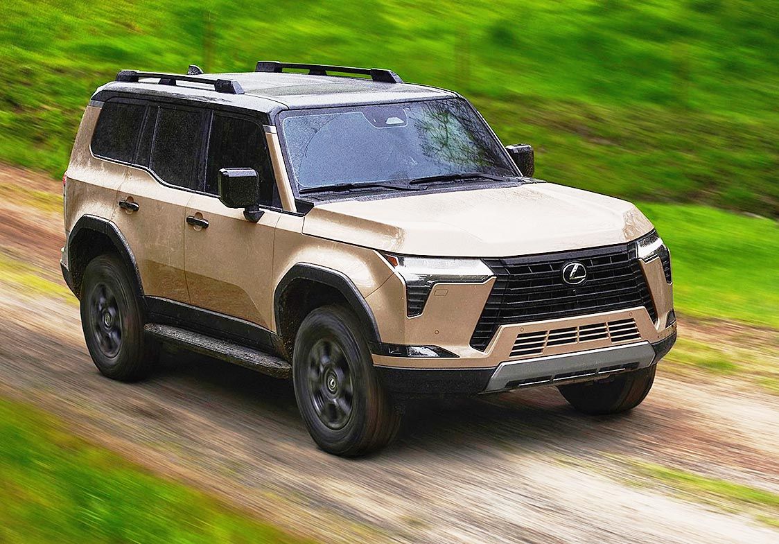 トヨタ、レクサスの本格suv「gx」の新型発表 3列シートsuvの新型車「tx」も世界初公開 2023年末に発売｜自動車メーカー｜紙面記事