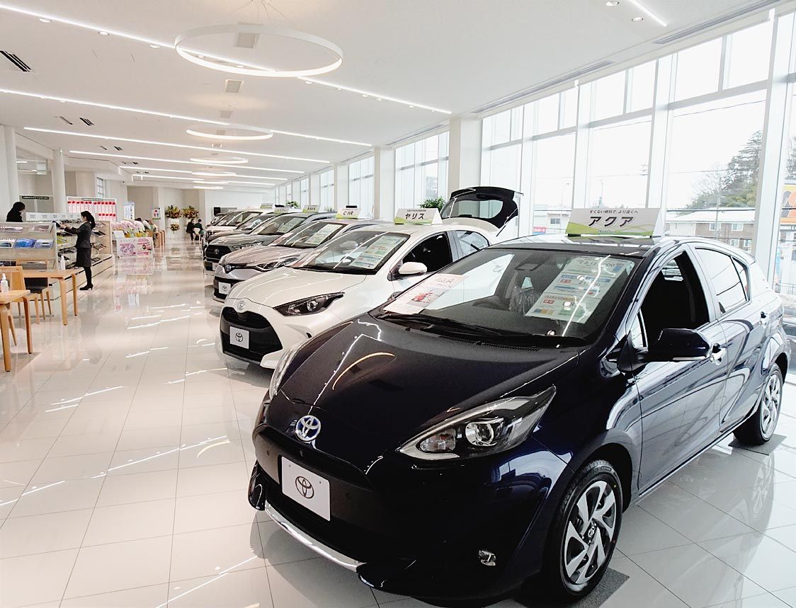 山形トヨペット 東バイパス店を移転オープン 県内最大級のショールーム 地域密着でcs向上へ 東北 東北