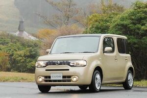 新車リポート 日産 キューブ 企画 解説 紙面記事