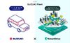 スズキとスマートドライブ、通信機器を活用した法人向け車両管理サービス構築 車両の稼働状況を可視化