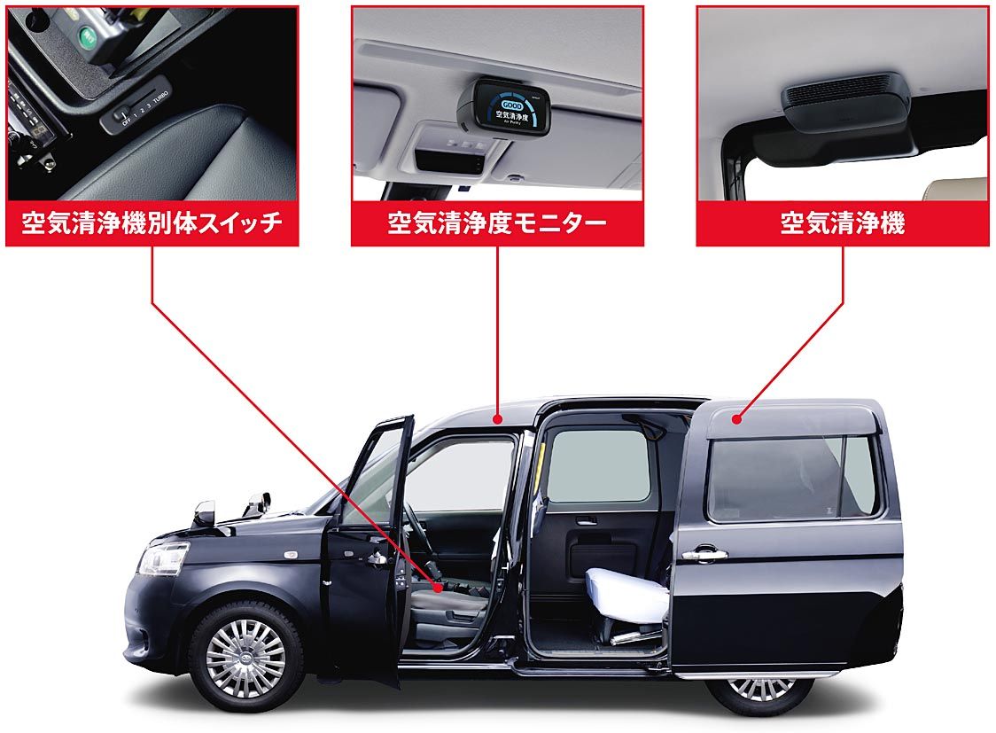 デンソー 車載用空気清浄機とモニター ピュアミエ 開発 部品 素材 紙面記事