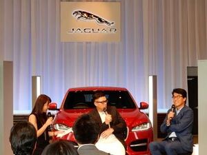 ジャガー東京がイベント 新型ｓｕｖ ｆ ｐａｃｅ 投入へ意気込み 首都圏 紙面記事