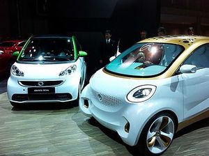 ＭＢＪ、スマートブランド初のＥＶ 来年にも発売｜自動車メーカー｜紙面記事