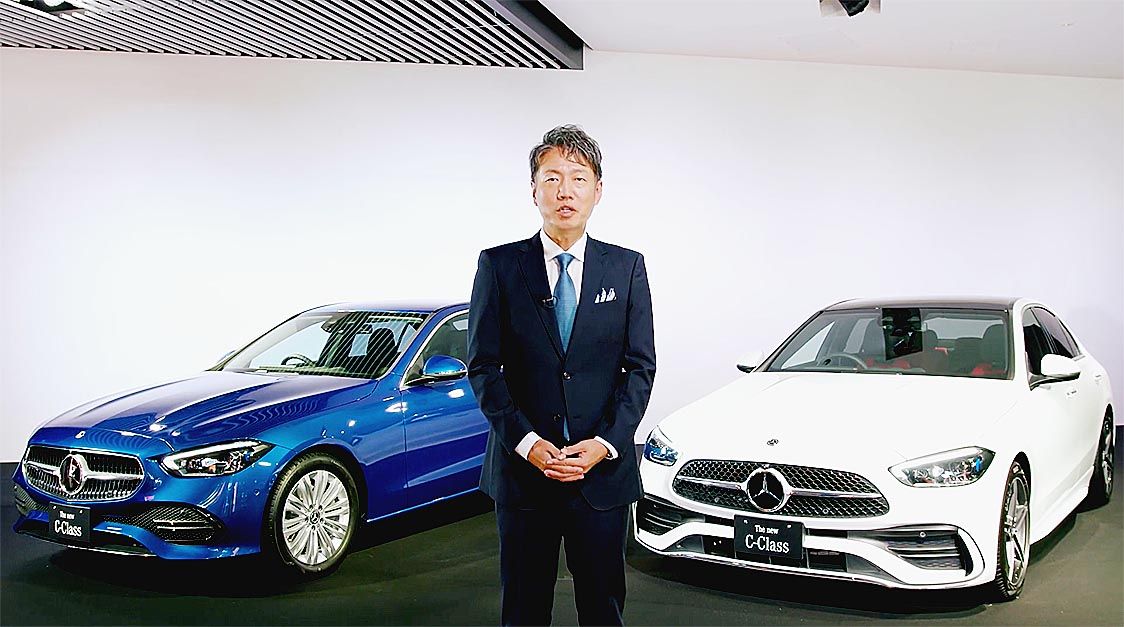 メルセデス ベンツ日本 新型 Cクラス 発表 7年ぶりフルモデルチェンジ 全モデル電動車で今秋から納車開始 自動車流通 新車ディーラー 紙面記事