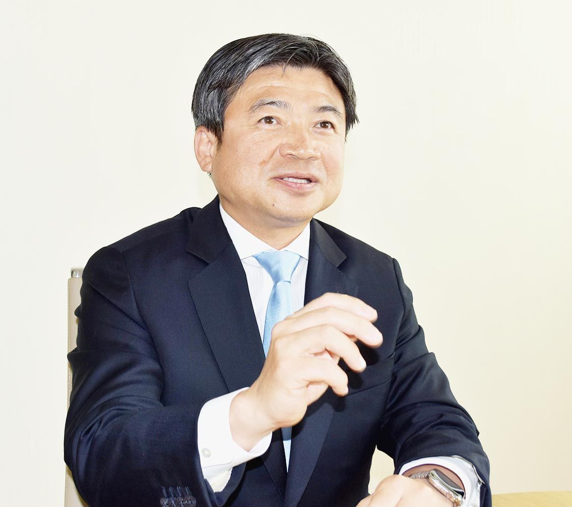 連載「針路 サプライヤーTOPインタビュー」(65)三井ハイテック 三井康誠社長 モーターコア生産能力2倍弱に|自動車部品・素材・サプライヤー|紙面記事 連載「針路 サプライヤーTOPインタビュー」(65)三井ハイテック 三井康誠社長 モーターコア生産能力2倍弱に|自動車部品・素材・サプライヤー|紙面記事
