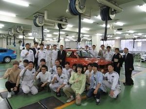 ホンダテクニカルカレッジ関東 東大と合同でラリー車製作 紙面記事