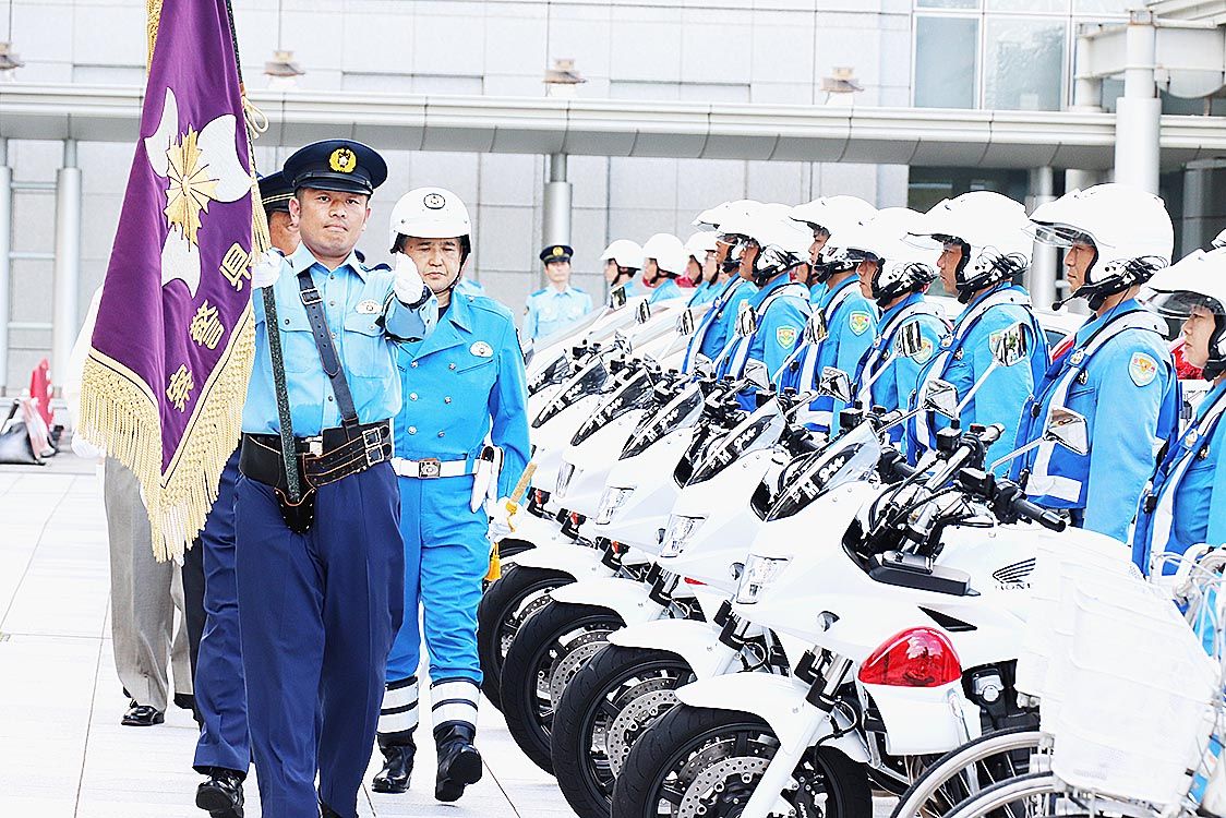 群馬県警が出動式 全国交通安全運動 取り締まりなど強化｜首都圏｜首都圏
