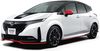 日産、「ノート オーラ」にスポーツモデル「NISMO」追加 専用チューニングのハイブリッドシステム採用 価格は286万円