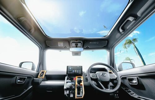 ダイハツ 新型軽suv タフト に追加情報 ガラスルーフ全車標準 ボディカラー公開 自動車メーカー 紙面記事