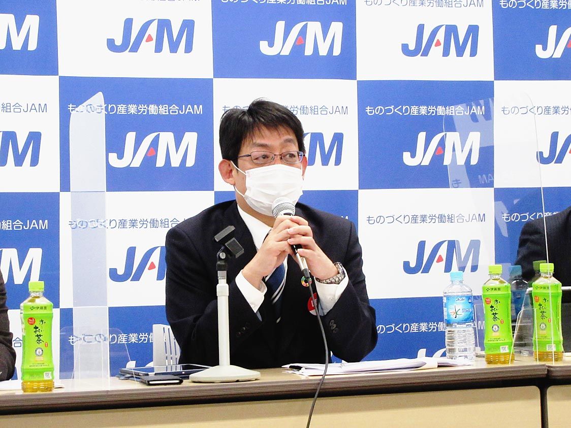 ｊａｍ 今春闘の平均賃金改善要求は4140円 部品 素材 紙面記事