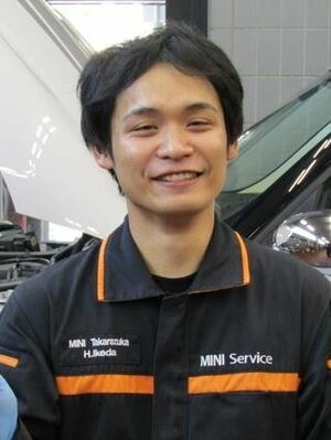 ひと ｂｍｗジュニアテクニシャンコンペティションｍｉｎｉ部門で優勝した 池田 寛さん セブンスター 近畿圏 紙面記事