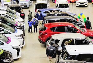 Ju札幌 中古車300台超を集荷 小売りイベント開催 北海道 北海道