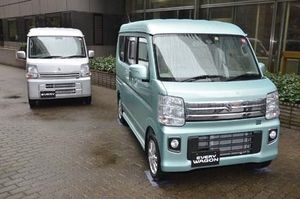 スズキ エブリイ エブリイワゴン９年半ぶり一新 クラス最大の荷室 自動車メーカー 紙面記事